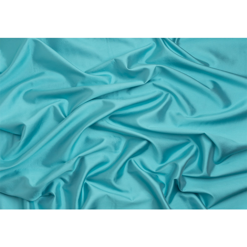 Silk Wool Twill - Blue Radiance - Premium Collection Full Silk Wool Twill - Blue Radiance - Premium Collection Full