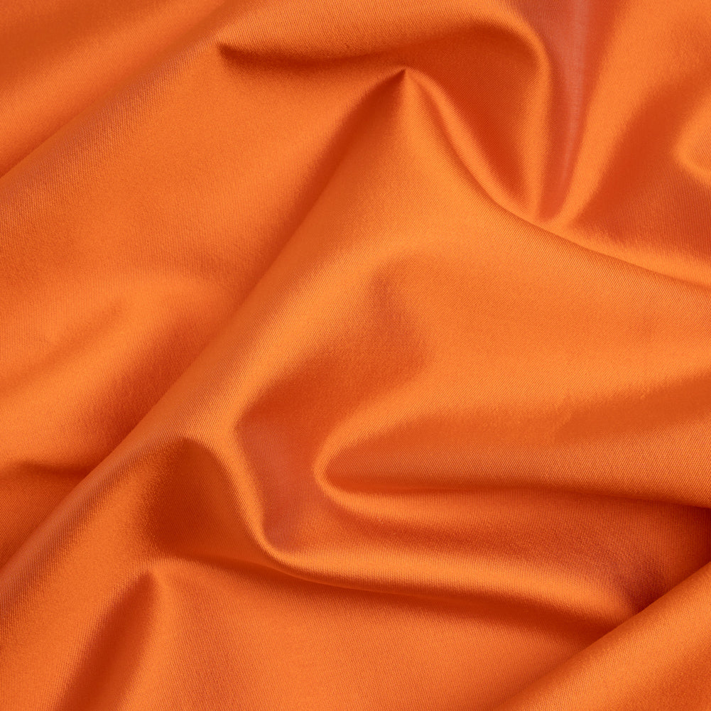 Silk Wool Twill - Harvest Pumpkin - Premium Collection Silk Wool Twill - Harvest Pumpkin - Premium Collection