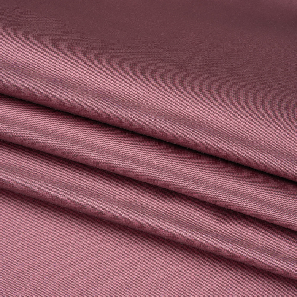Silk Wool Twill - Wild Rose - Premium Collection Folded Silk Wool Twill - Wild Rose - Premium Collection Folded