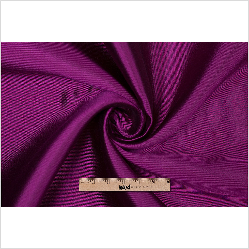 Silk Wool Twill - Royal Orchid - Premium Collection Full Silk Wool Twill - Royal Orchid - Premium Collection Full