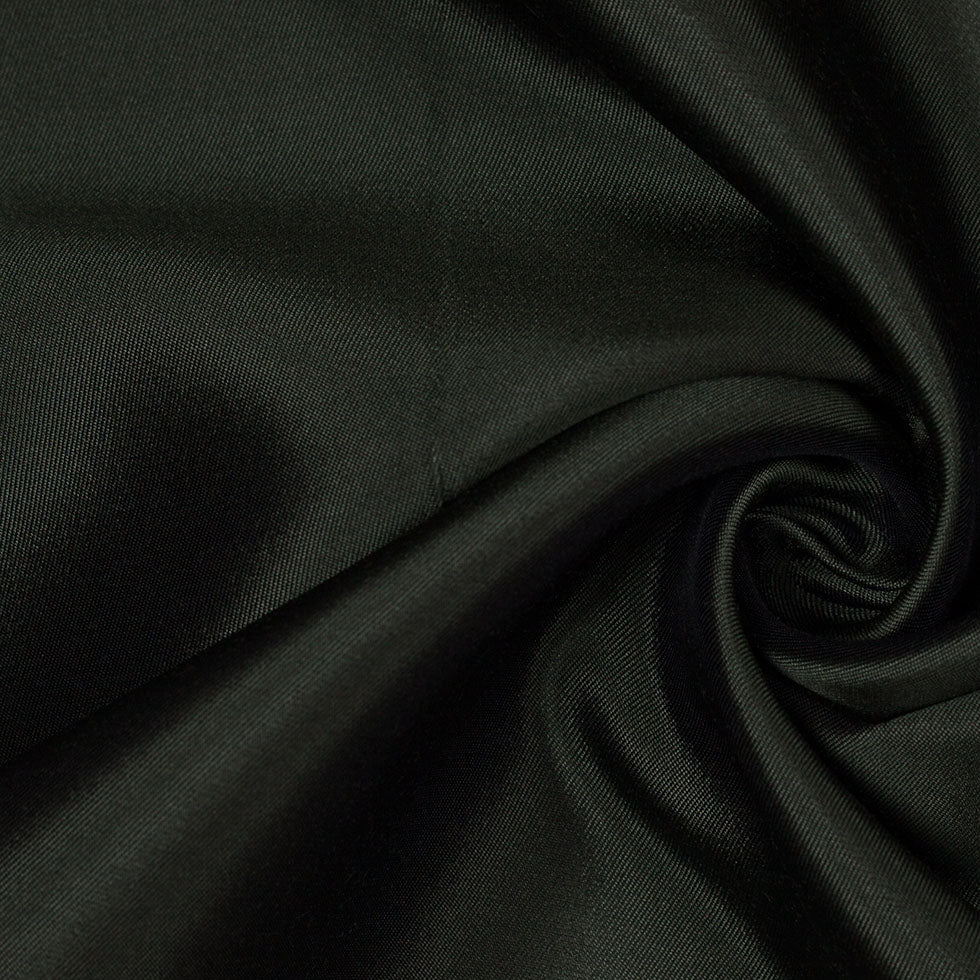 Silk Wool Twill - Deep Forest - Premium Collection Silk Wool Twill - Deep Forest - Premium Collection