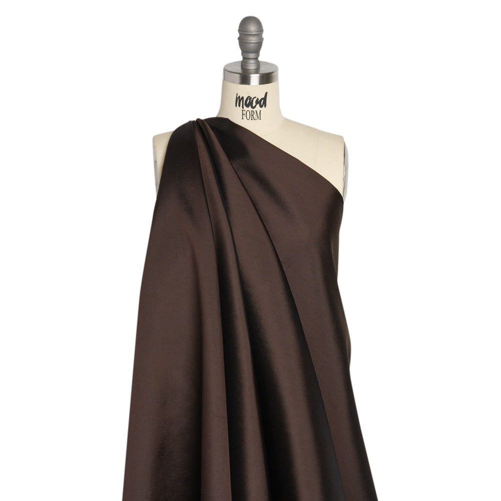 Silk Wool Twill - After Dark - Premium Collection Drape Silk Wool Twill - After Dark - Premium Collection Drape