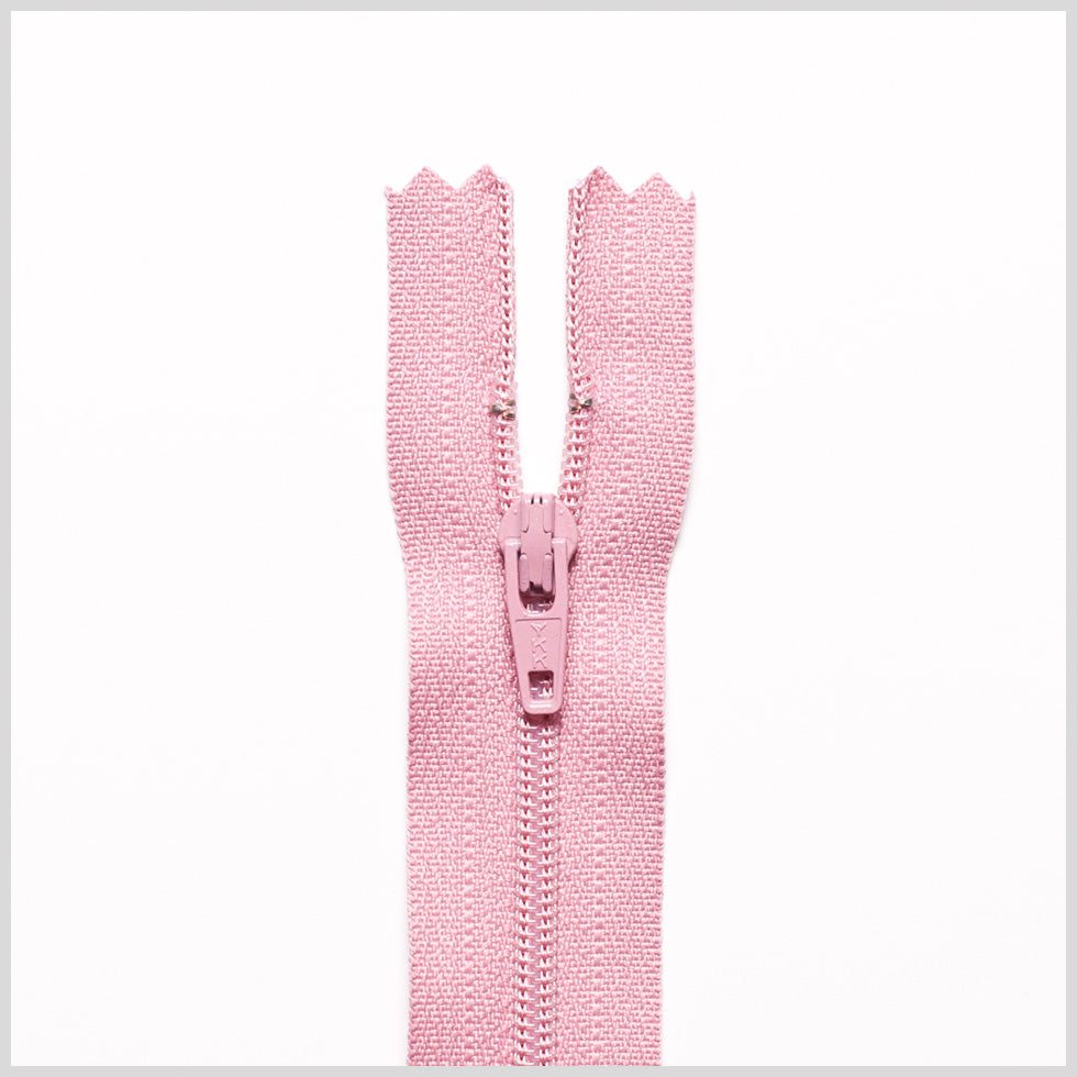 Regular Zipper 9" by YKK - 214 Rose Regular Zipper 9" by YKK - 214 Rose
