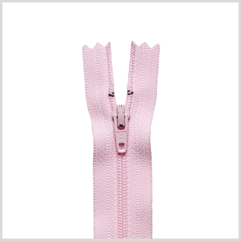 Regular Zipper 9" by YKK - 512 Baby Pink Regular Zipper 9" by YKK - 512 Baby Pink
