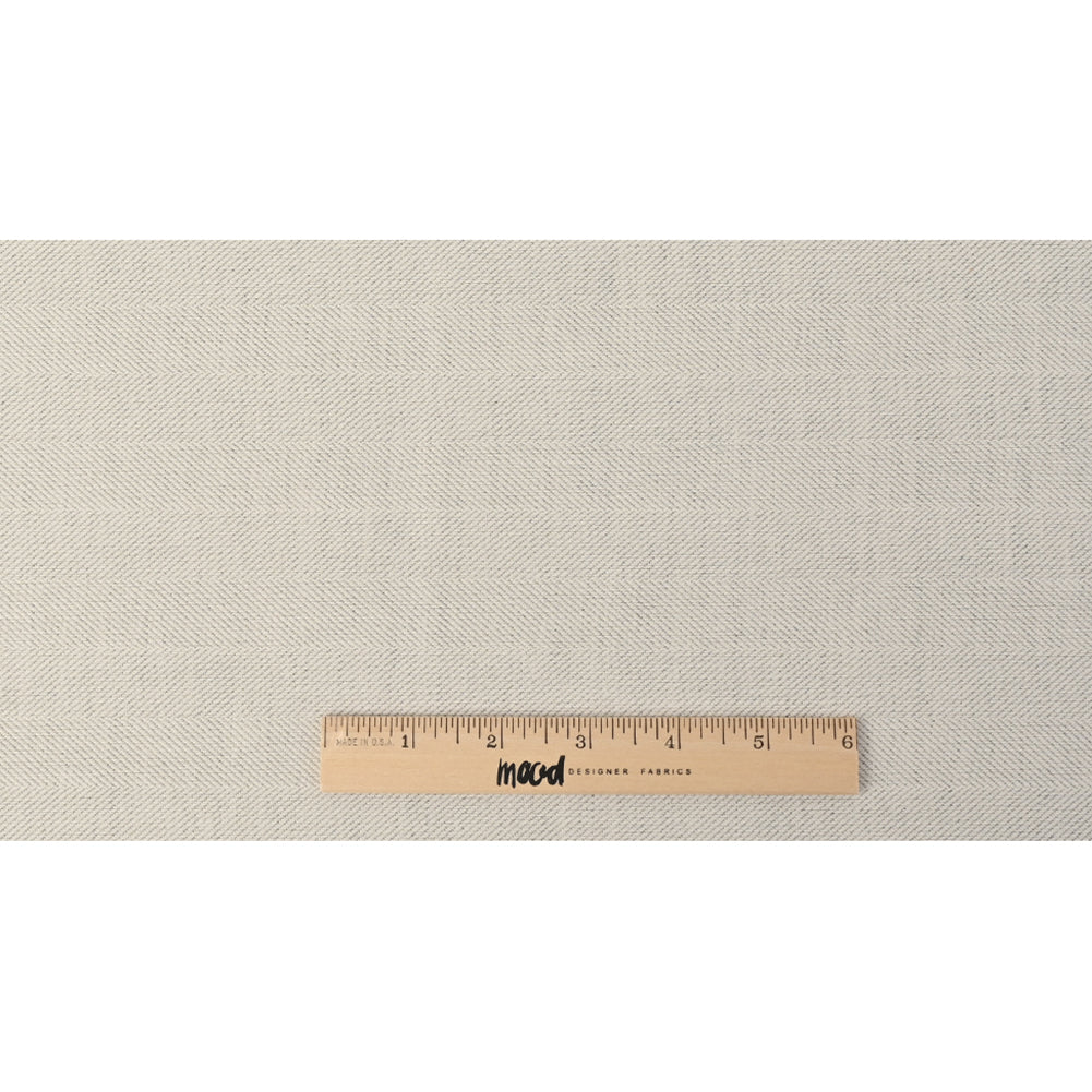 Switch Herringbone Twill by Sunbrella - Snow Full Switch Herringbone Twill by Sunbrella - Snow Full