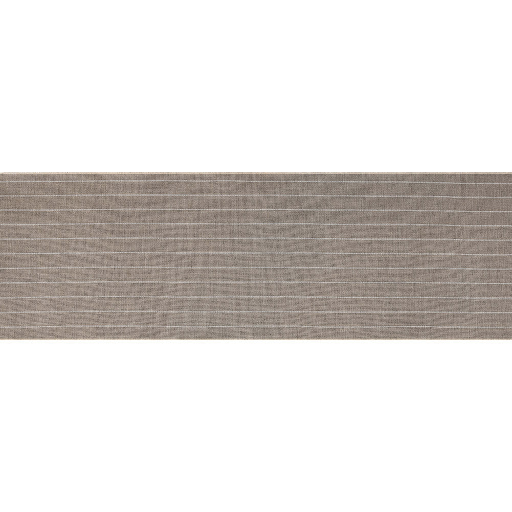 Ticking Striped Canvas by Sunbrella - Dove Full Ticking Striped Canvas by Sunbrella - Dove Full