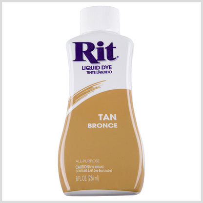 Rit All-Purpose Liquid Fabric Dye - Tan - 8oz Bottle