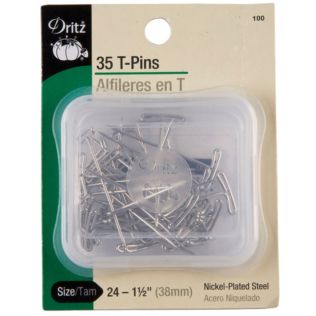 Dritz T-Pins Size 24-1 1/2" - 35ct