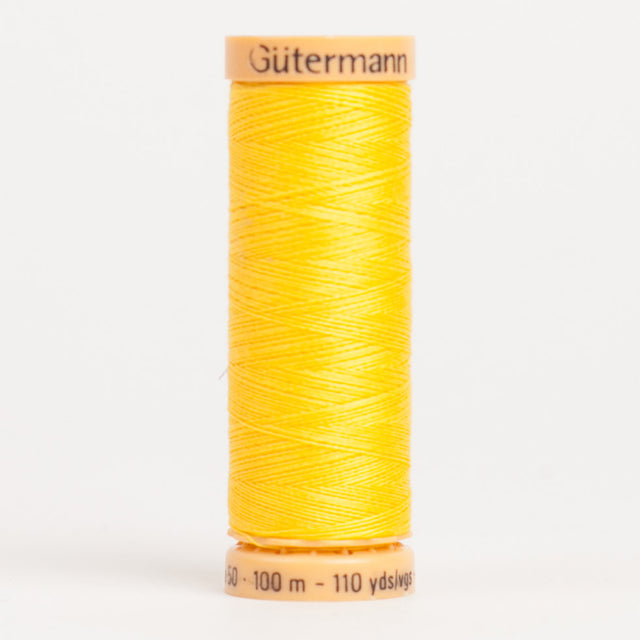 Gutermann Cotton Thread 100m - 1640 Canary Yellow
