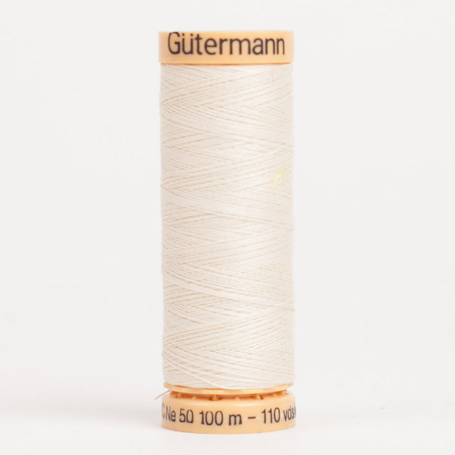 Gutermann Cotton Thread 100m - 1240 Ecru
