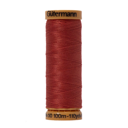 Gutermann Natural Cotton Thread 100m - 4850 Coral Copper