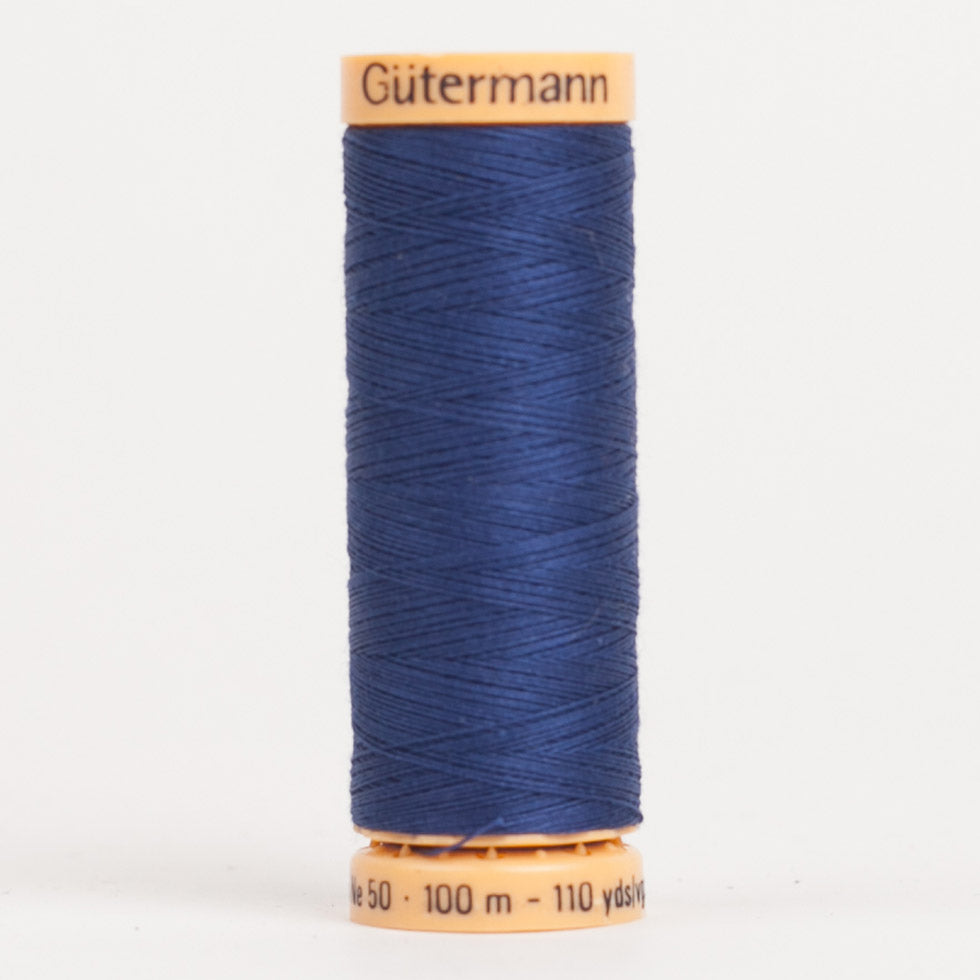 Gutermann Cotton Thread 100m - 6340 Bright Navy