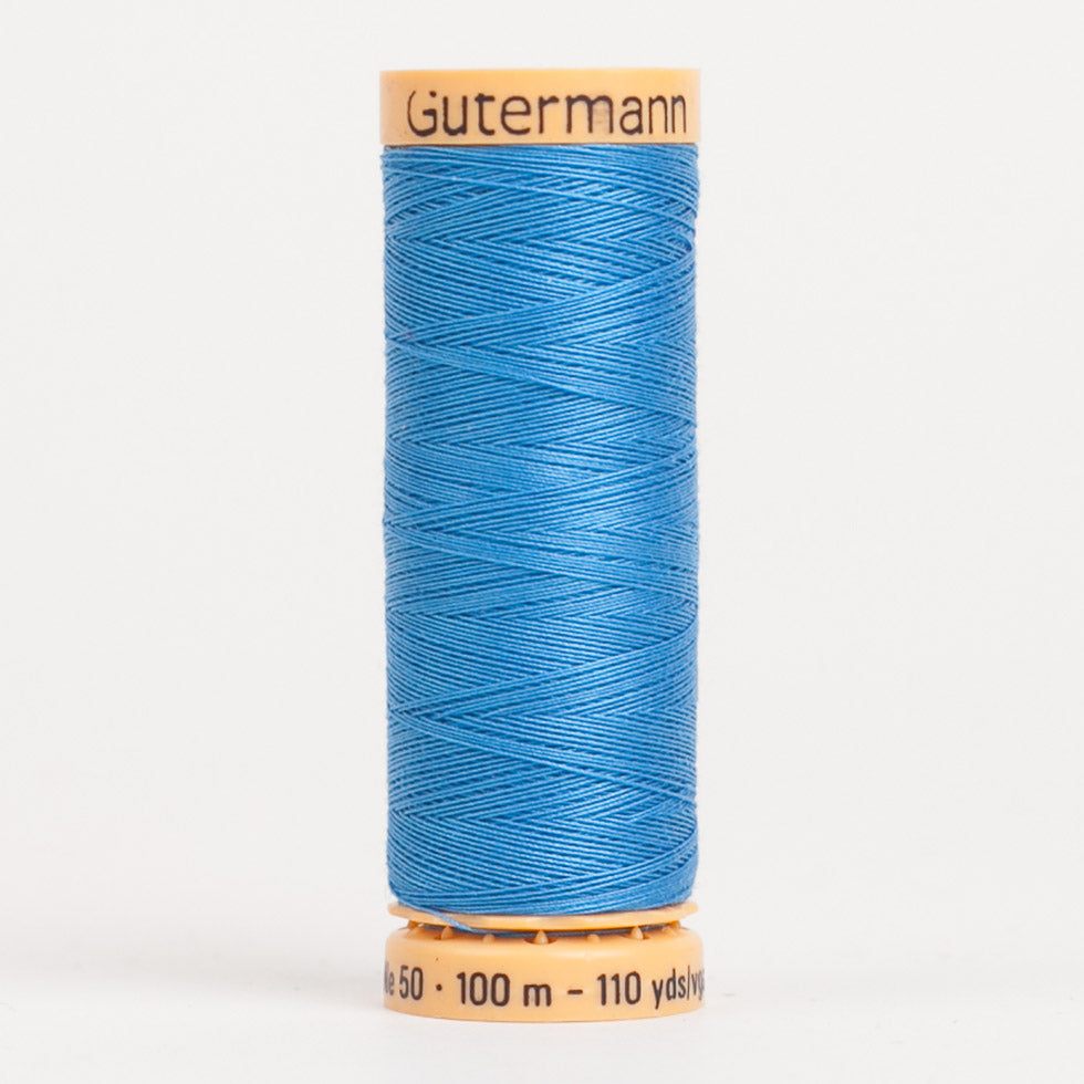Gutermann Cotton Thread 100m - 7280 Sky Blue