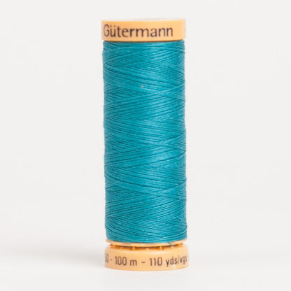 Gutermann Cotton Thread 100m - 7534 Peacock Blue