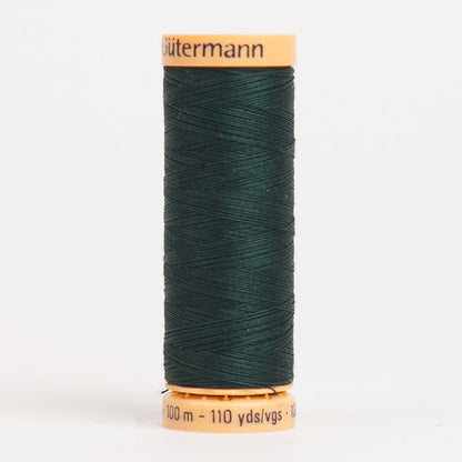 Gutermann Cotton Thread 100m - 8080 Dark Green