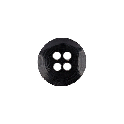 Black Horn Button - 24L/15mm Detail