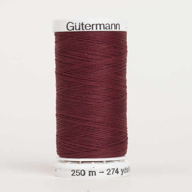 Gutermann Sew All Thread 250m - 450 Burgundy