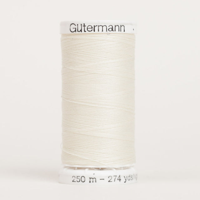 Gutermann Sew All Thread 250m - 795 Antique White