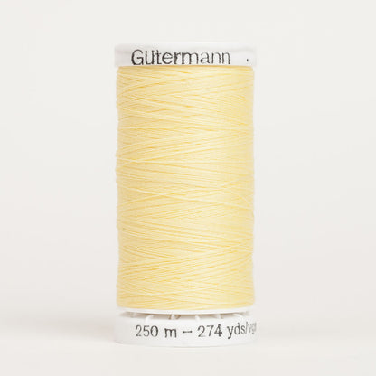 Gutermann Sew All Thread 250m - 805 Pastel Yellow