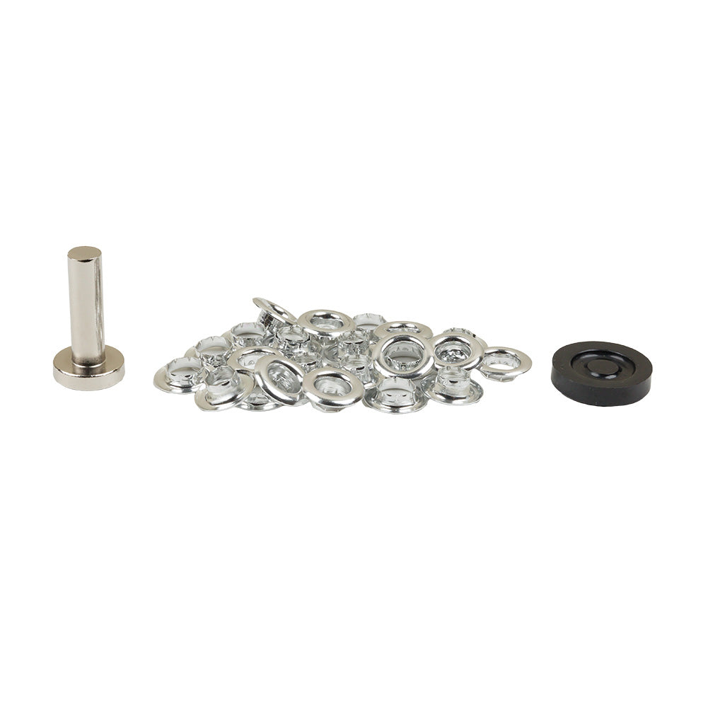 Dritz Large Nickel Eyelets Kit Size 1/4 - 12ct Folded