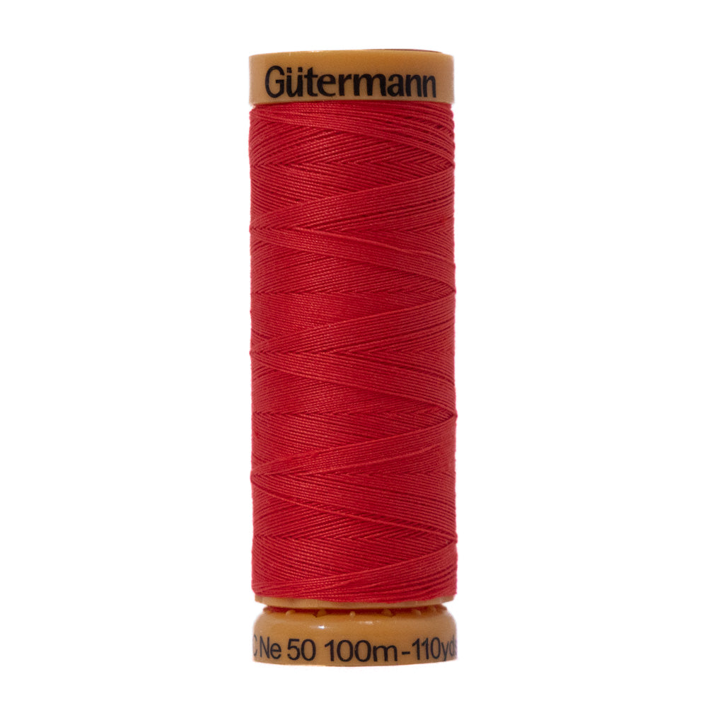 Gutermann Natural Cotton Thread 100m - 4915 Red