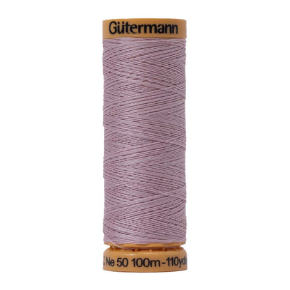 Gutermann Natural Cotton Thread 100m - 6050 Dark Mauve