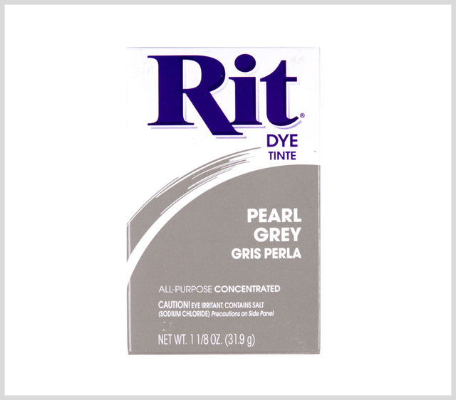 Rit All-Purpose Box Fabric Dye - Pearl Gray - 1 1/8oz