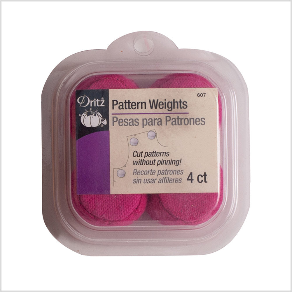 Dritz Pink Pattern Weights - Detail