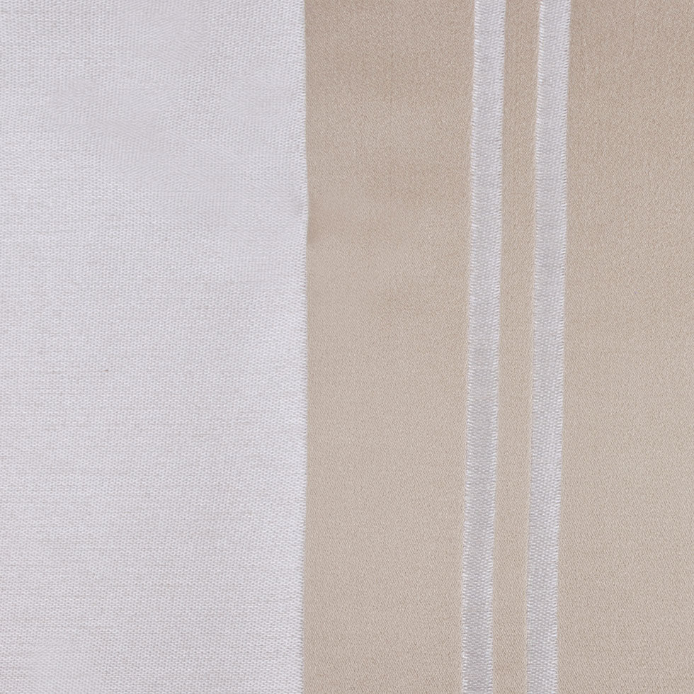 Cream Stripes Tone on Tone