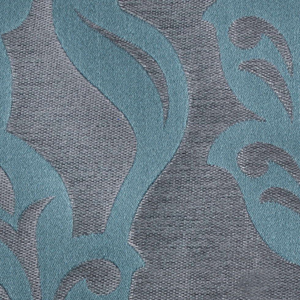 Petrol Damask Tone on Tone Detail
