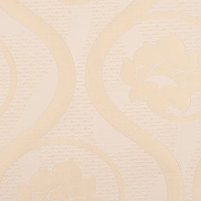 Cream Floral Poly