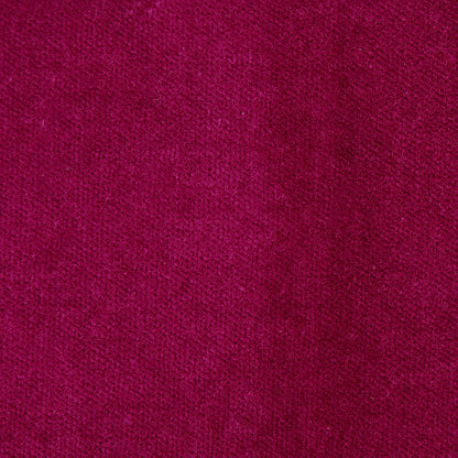 Plum Solid Cotton Velvet