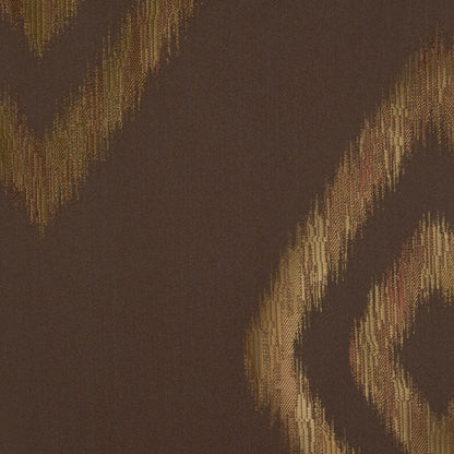 Brown Geometric Poly - Detail