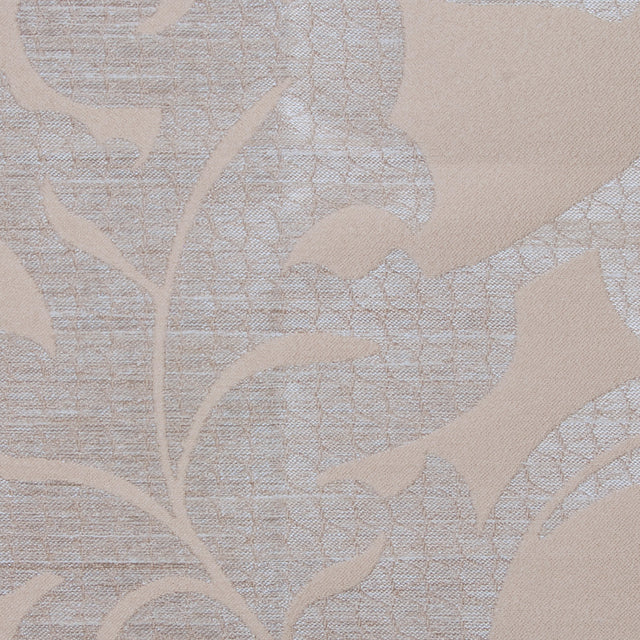 Beige Damask Floral Poly