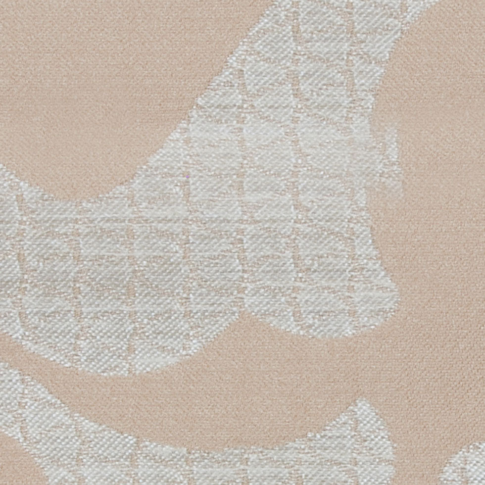 Wheat Damask Floral Poly Detail