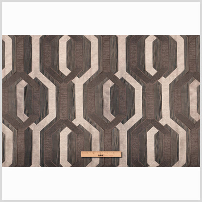 Brown Geometric Poly - Full