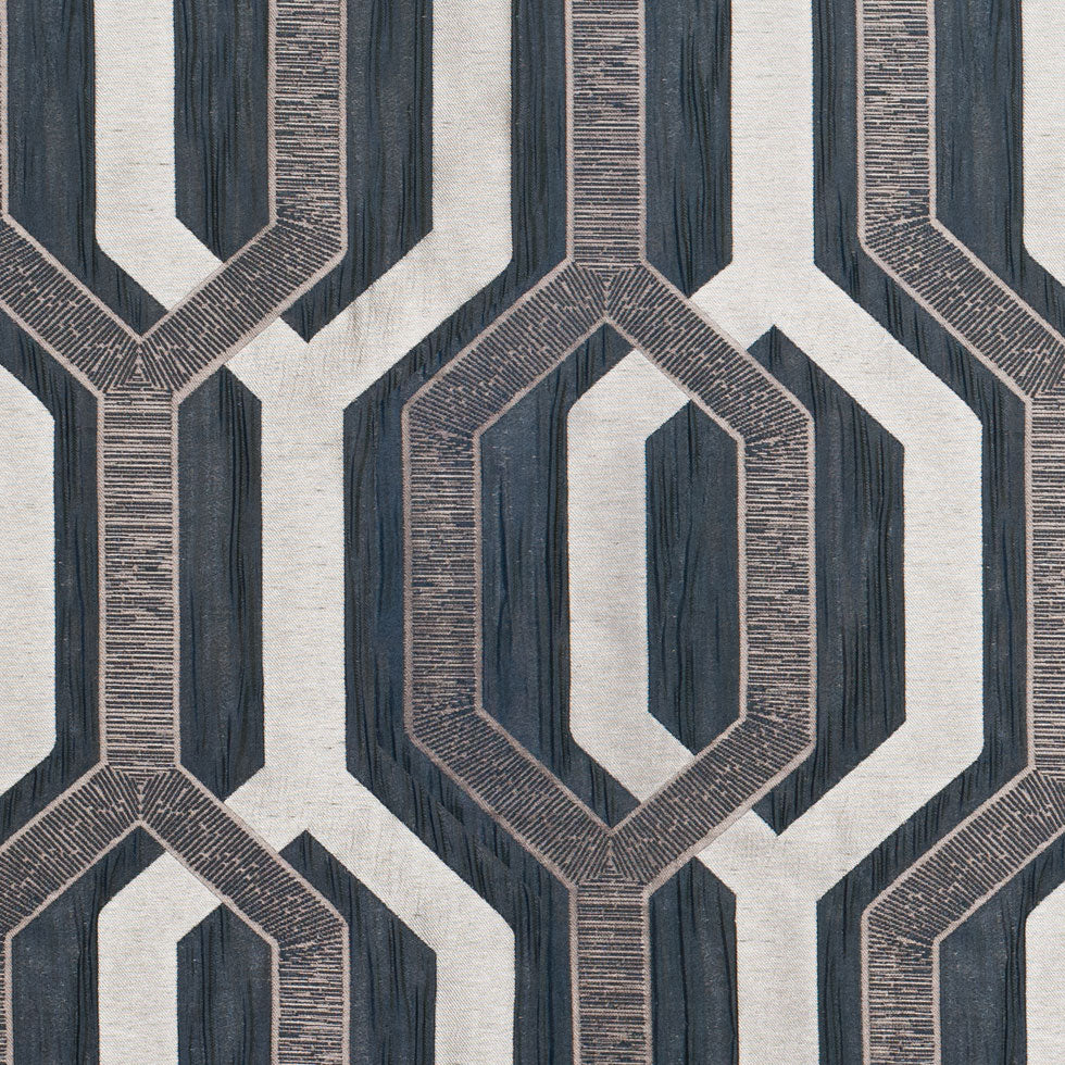 Dark Brown Geometric Poly
