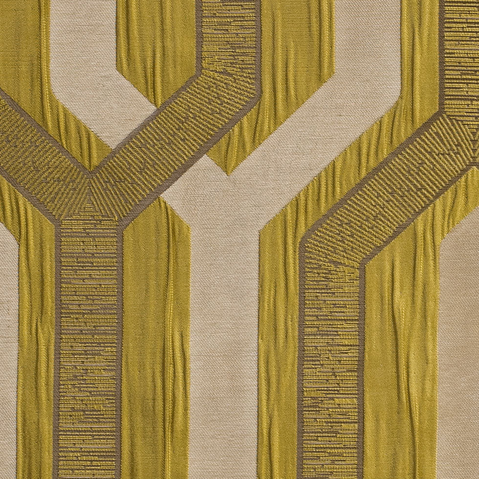 Gold Geometric Poly Detail