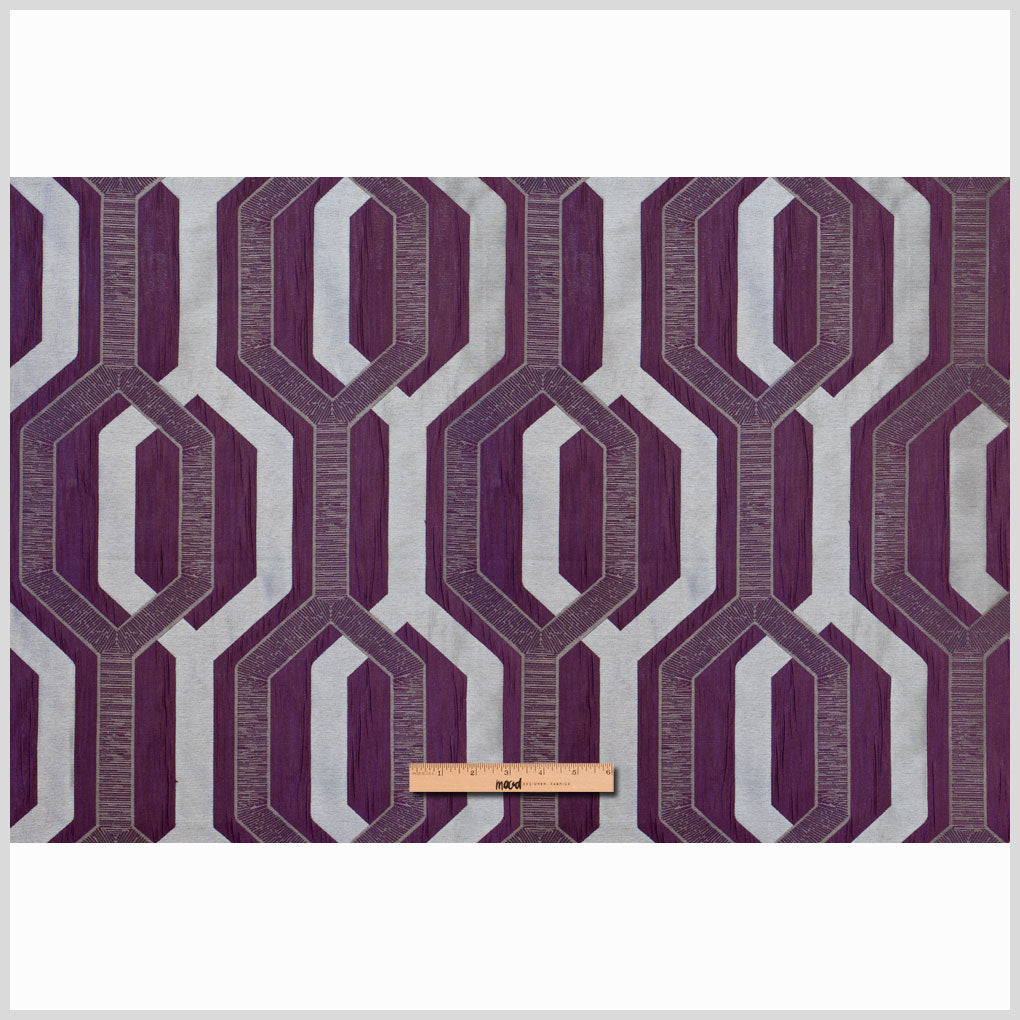 Plum Geometric Poly Full