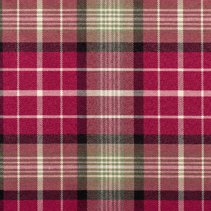 Red Plaid Cotton Blend
