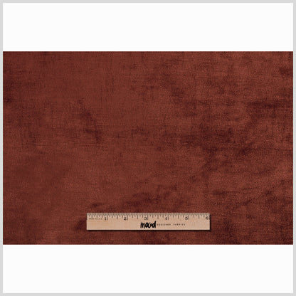 Rust Solid Chenille Full