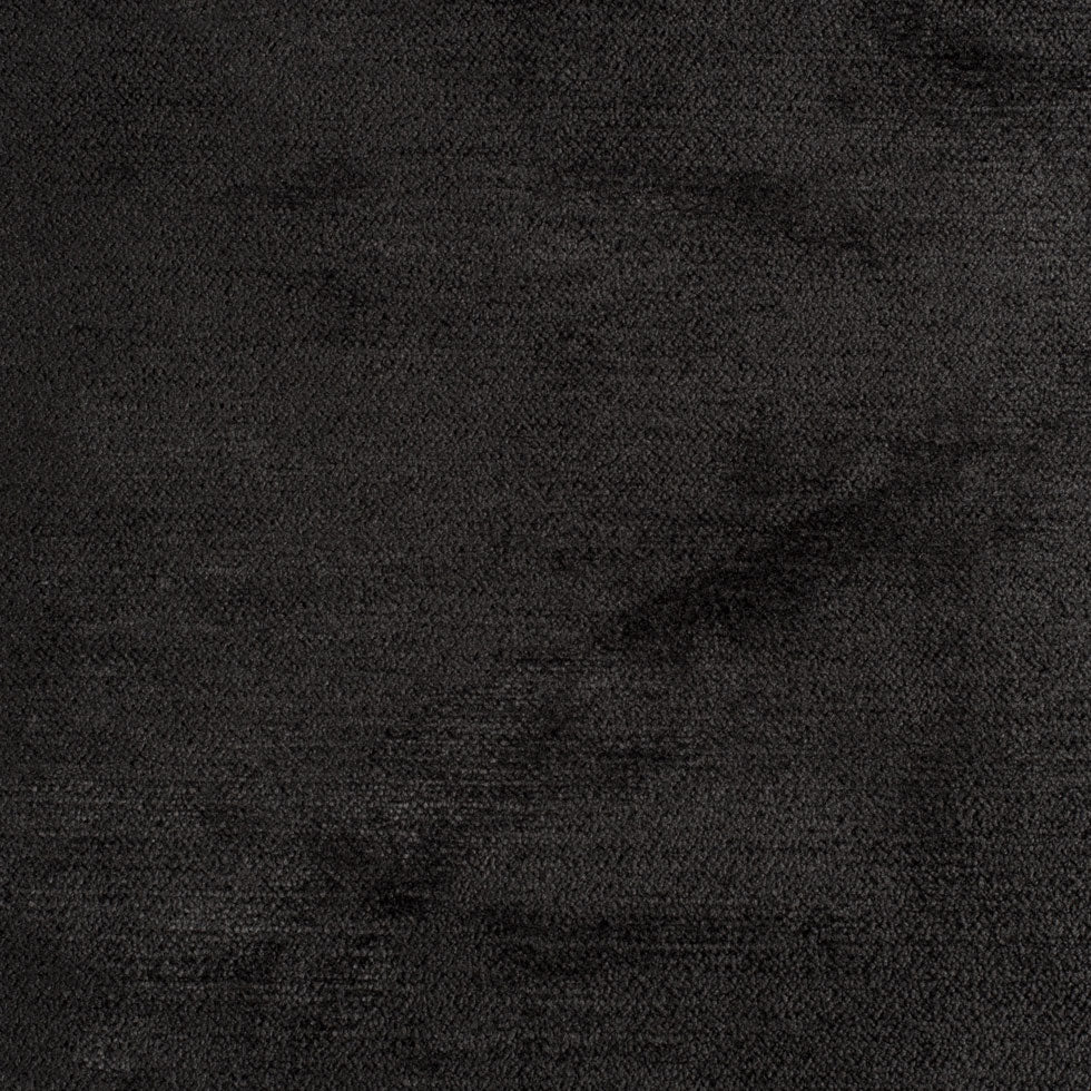 Black Solid Chenille