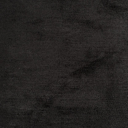 Black Solid Chenille