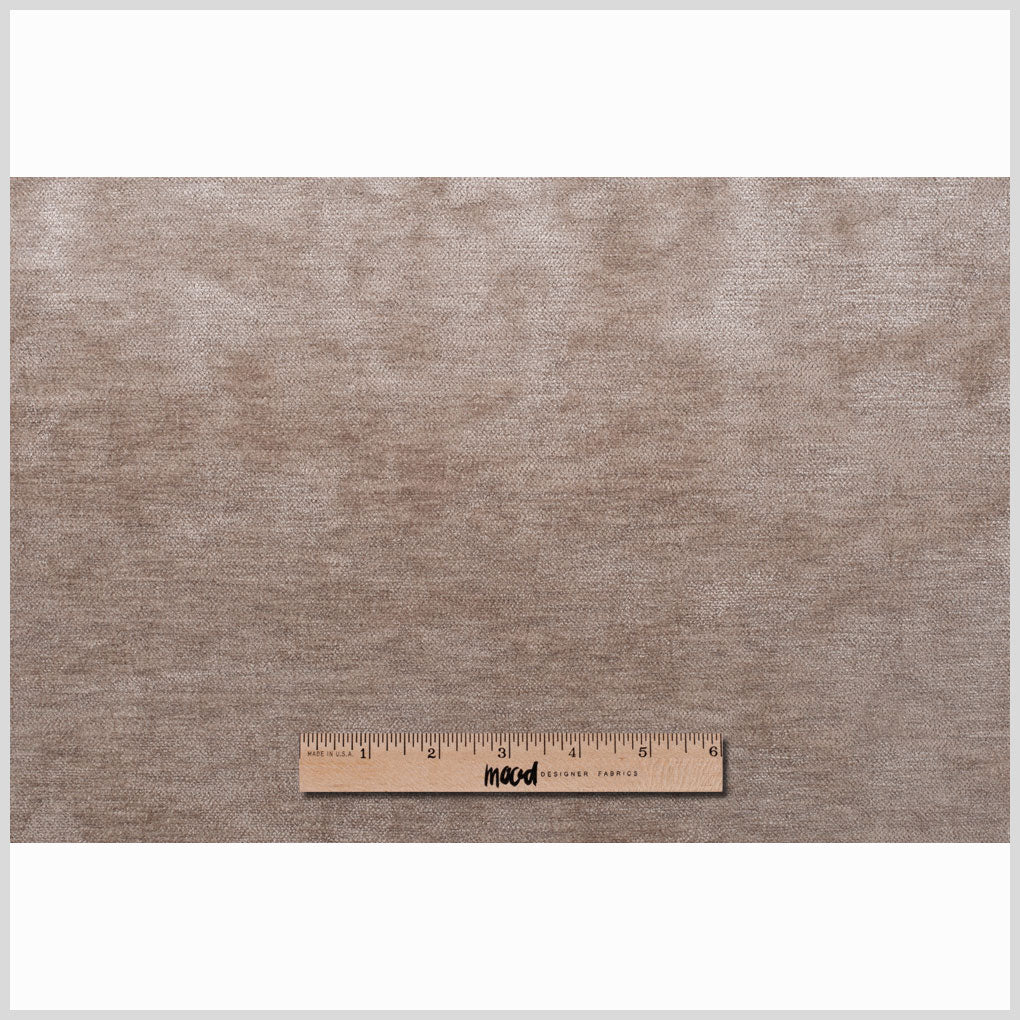 Taupe Solid Chenille Full