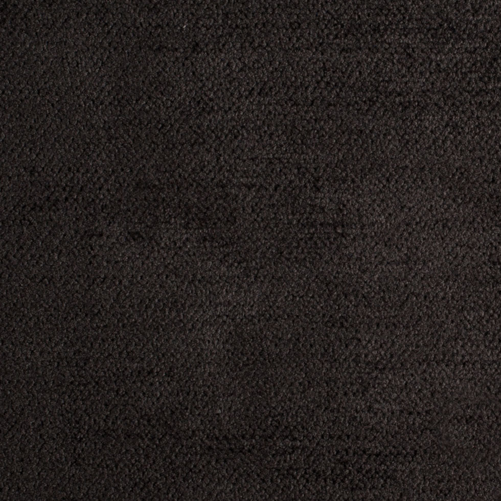 Jet Black Solid Chenille - Detail
