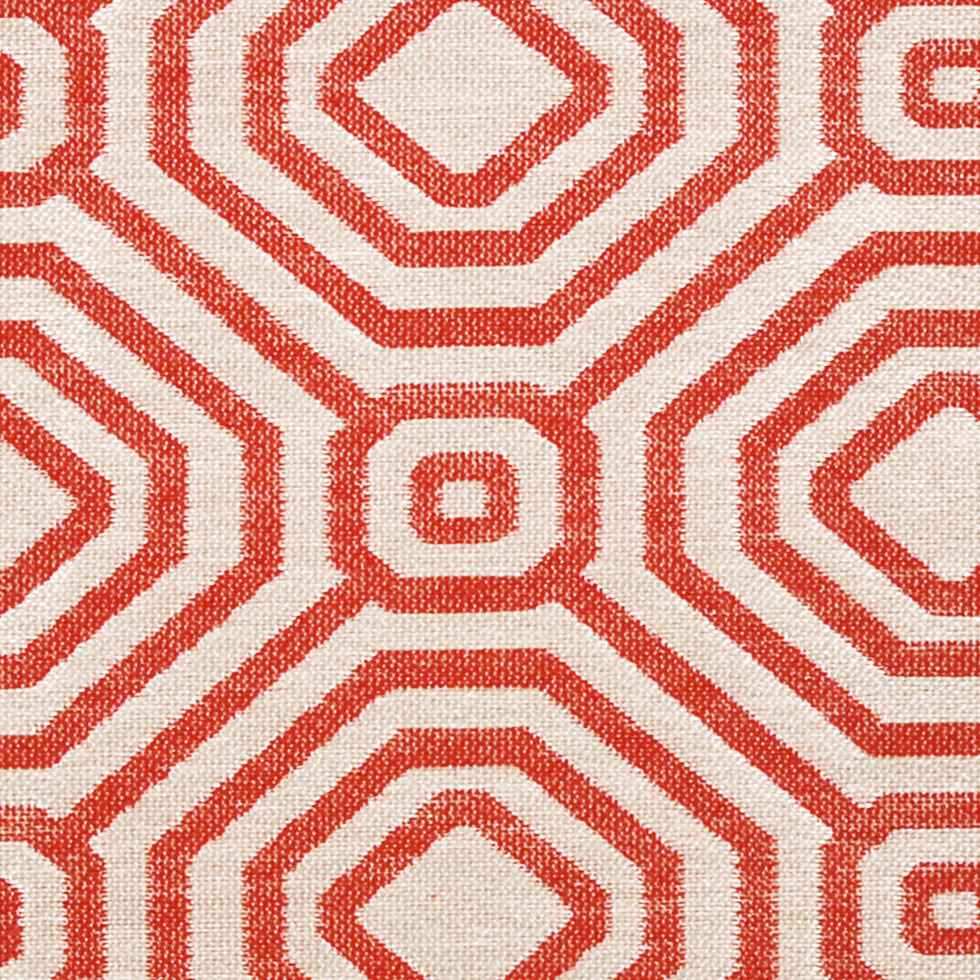 Plum Geometric Poly - Detail