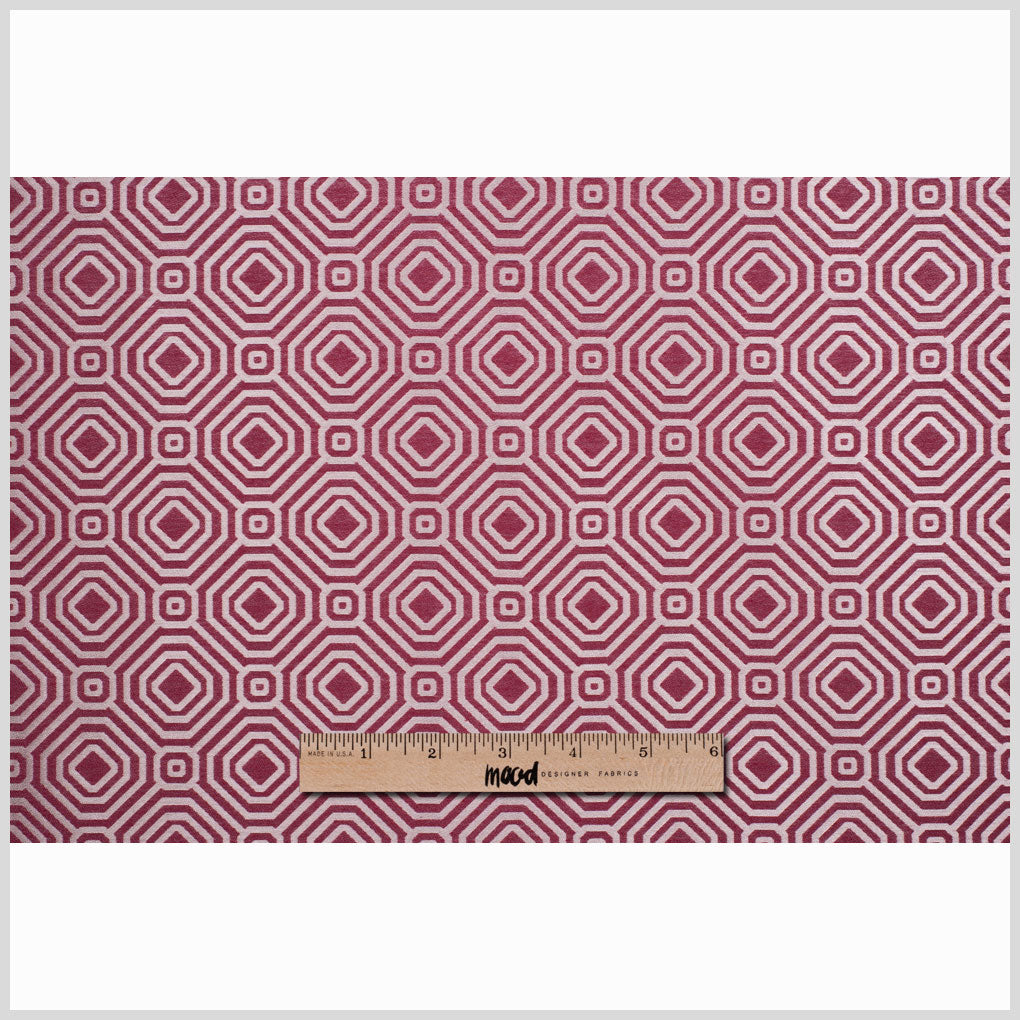 Plum Geometric Poly - Full
