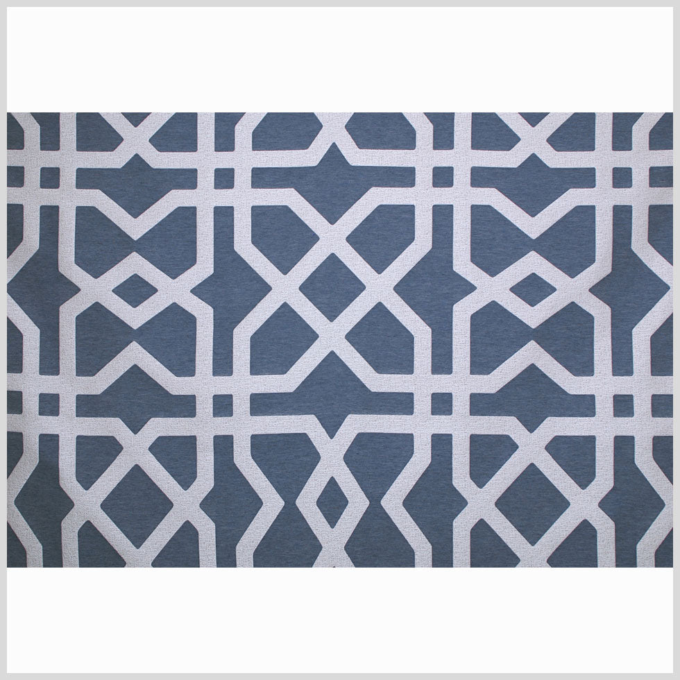 Denim Geometric Poly Full
