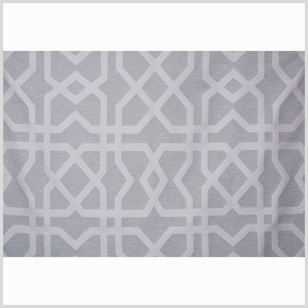 Light Gray Geometric Poly - Full