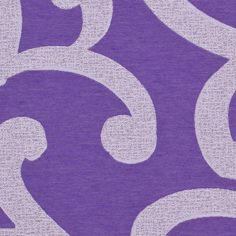 Purple Swirls Poly - Detail